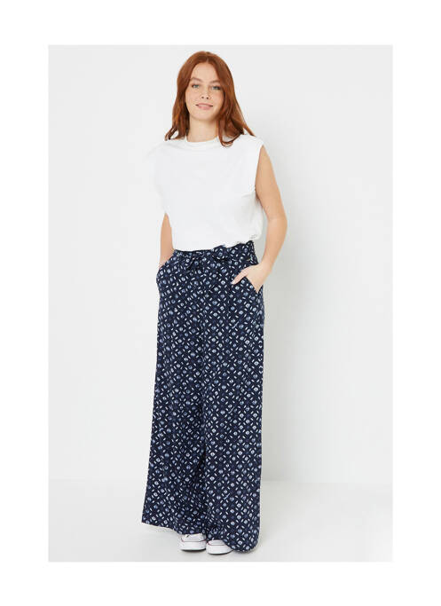 Pantalon flare bleu PEPE JEANS pour femme