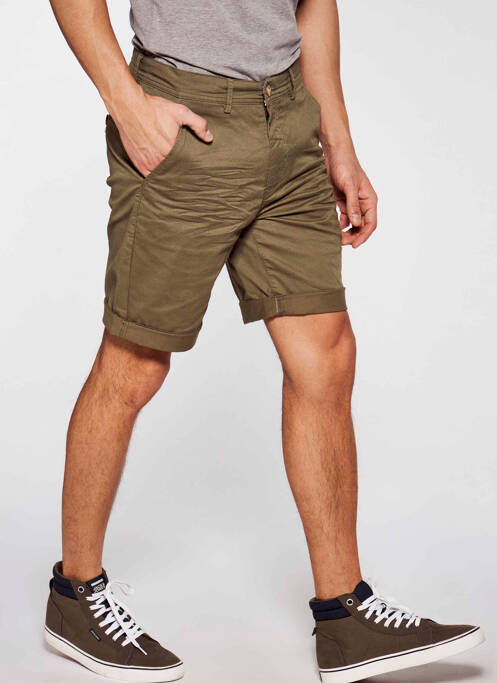 Bermuda vert PRIVATE BLUE pour homme