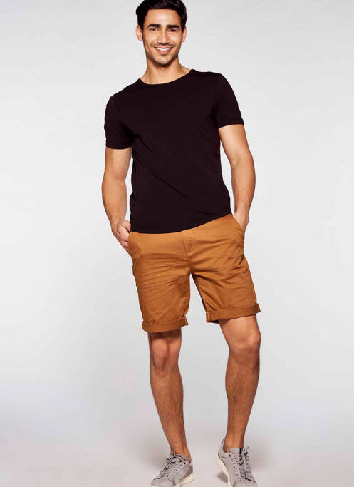 Bermuda marron PRIVATE BLUE pour homme