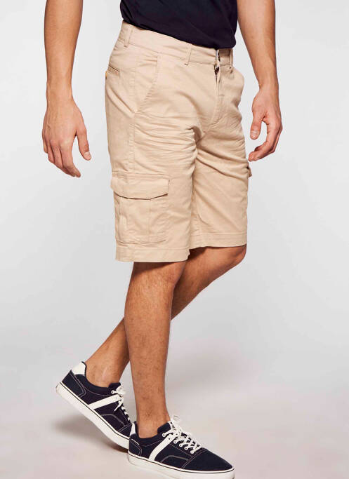 Bermuda beige PRIVATE BLUE pour homme