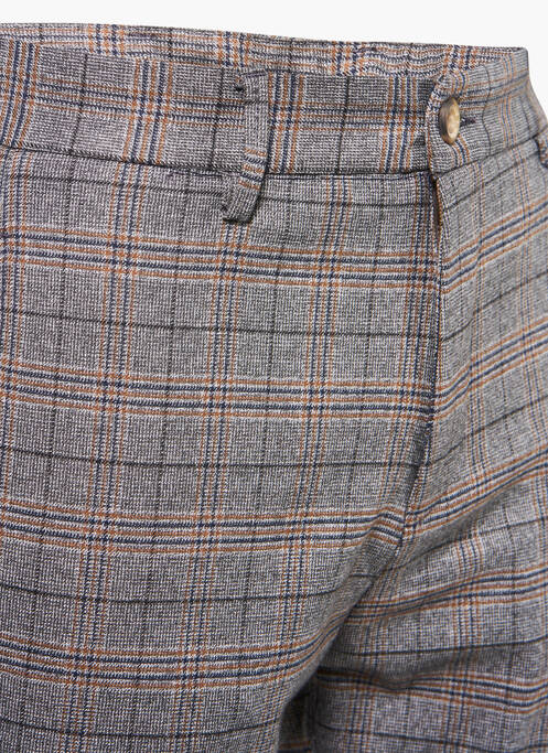 Pantalon chino marron PRIVATE BLUE pour homme