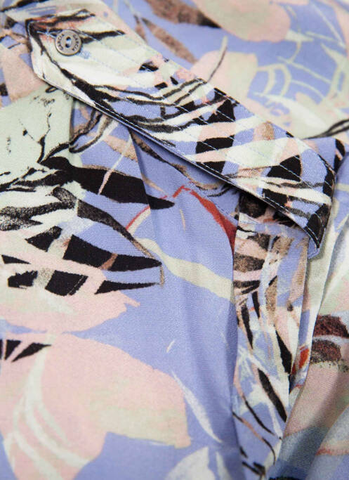 Robe mi-longue violet GARCIA femme