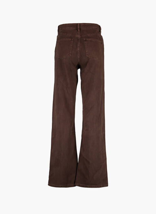 Jeans coupe large marron HAILYS femme