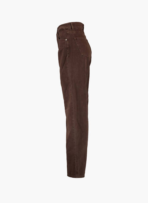 Jeans coupe large marron HAILYS femme