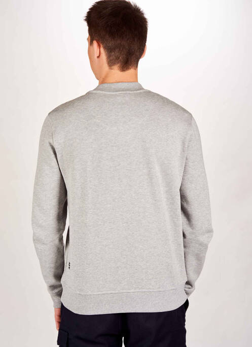 Sweat-shirt gris R.EV 1703 BY REMCO EVENPOEL  pour homme