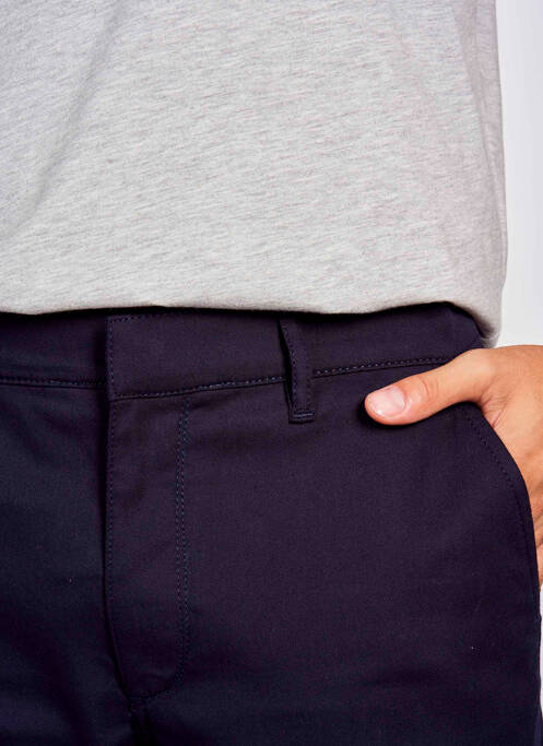 Pantalon chino bleu R.EV 1703 BY REMCO EVENPOEL  pour homme