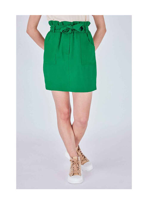 Jupe courte vert NAF NAF pour femme