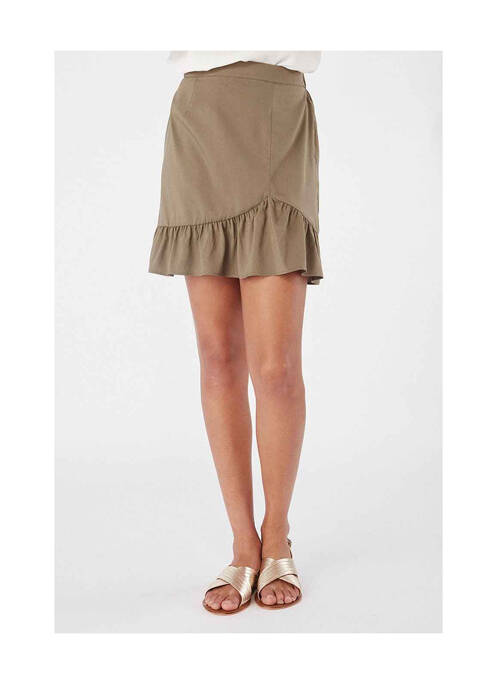 Jupe courte vert NAF NAF pour femme