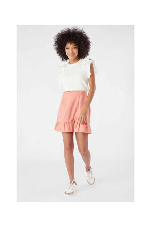 Jupe Courte Femme Avec Volants Et Pantalon Intégré - Tulle évasé - Décontractée été, Plage, Fête