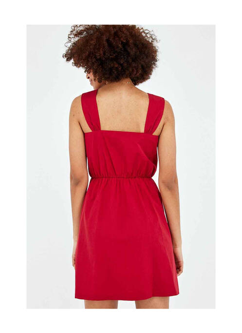 Robe courte rose NAF NAF pour femme