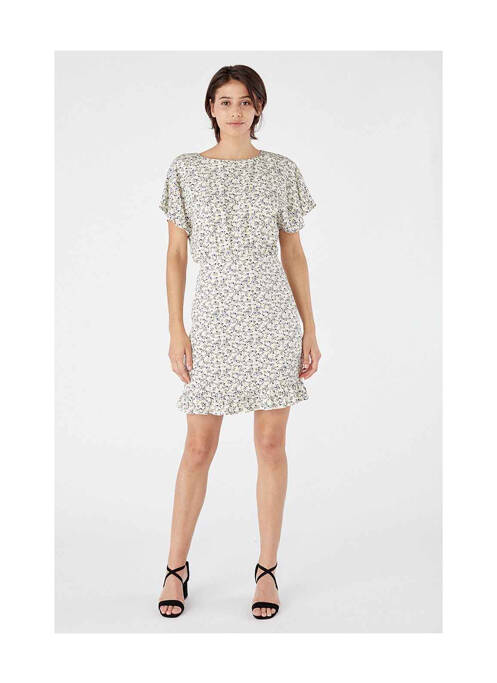 Robe longue beige NAF NAF pour femme