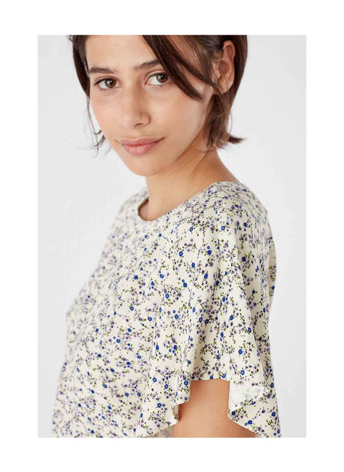 Robe longue beige NAF NAF femme