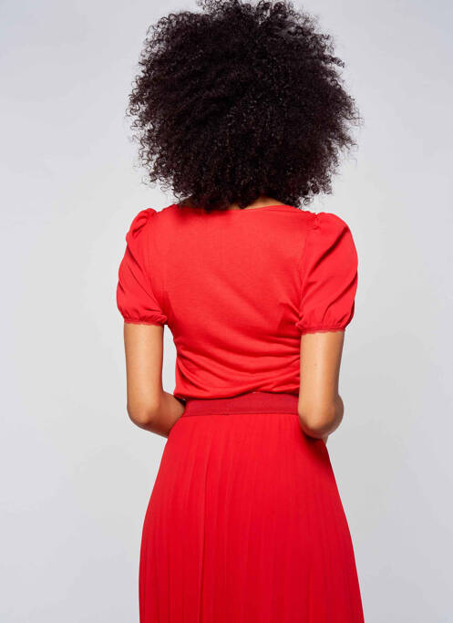Top rouge NAF NAF pour femme