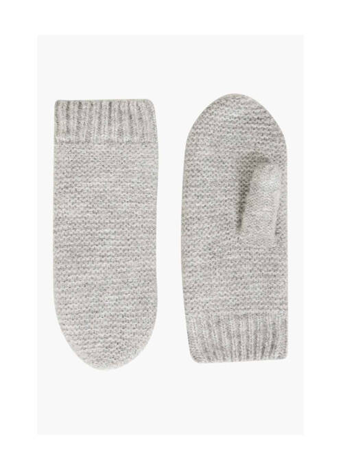 Gants gris NAF NAF femme