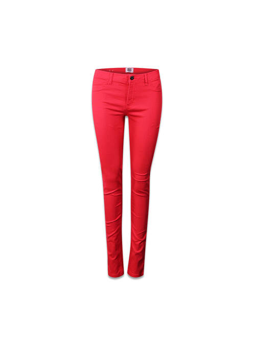 Jeans coupe slim rouge VERO MODA pour femme