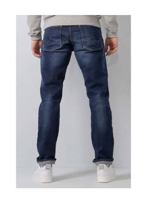 Jeans coupe droite bleu PETROL INDUSTRIES pour homme