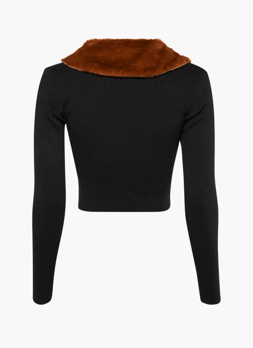 Gilet manches longues marron DAISY STREET femme