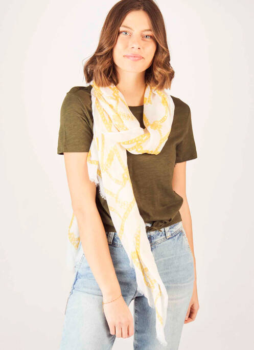 Foulard blanc ZEB STYLE LAB  pour femme