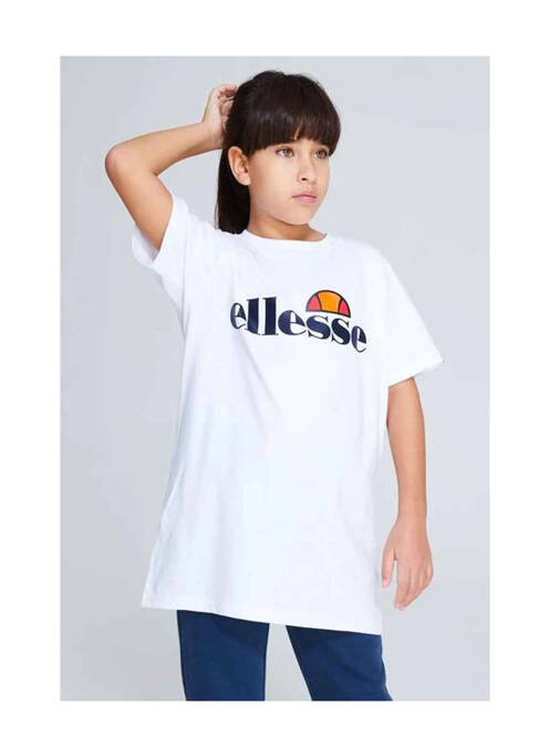 T-shirt blanc ELLESSE pour fille