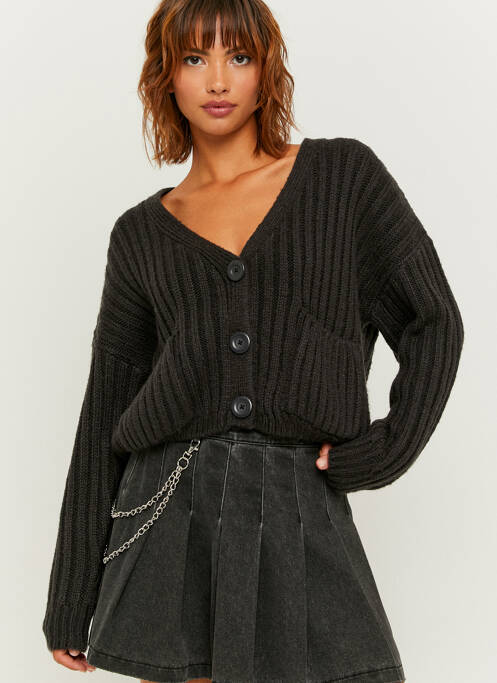 Gilet manches longues gris TALLY WEIJL pour femme