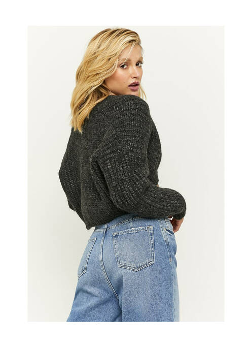 Gilet manches longues gris TALLY WEIJL pour femme