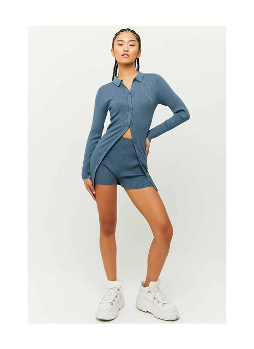 Robe courte bleu TALLY WEIJL pour femme