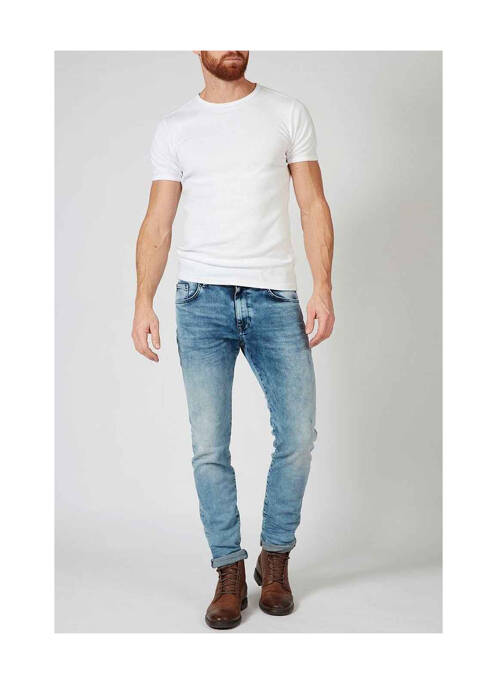 Jeans coupe slim bleu PETROL INDUSTRIES pour homme