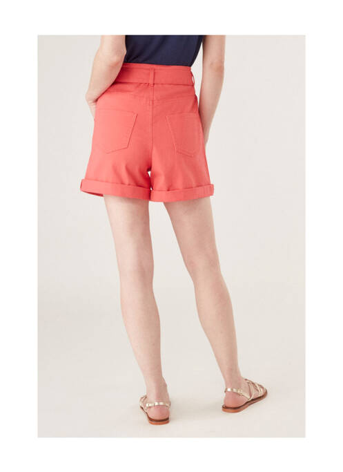 Short orange NAF NAF pour femme