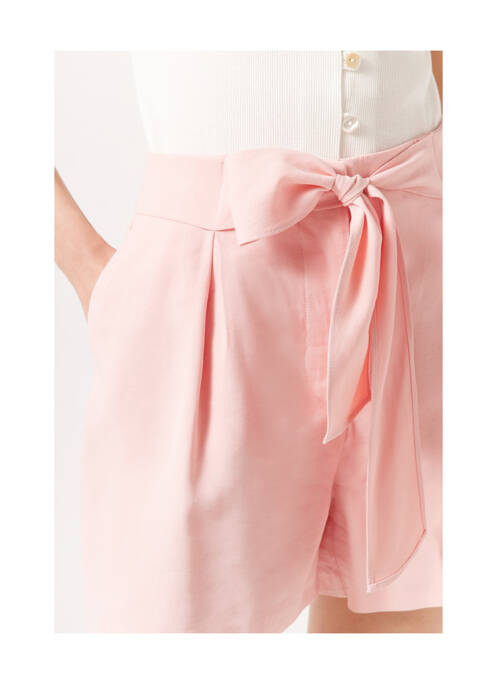 Jupe courte beige NAF NAF pour femme