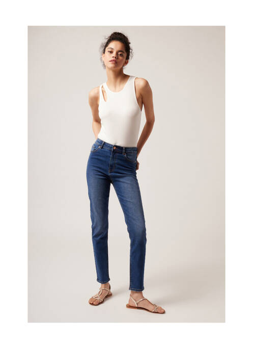 Jeans skinny bleu NAF NAF pour femme