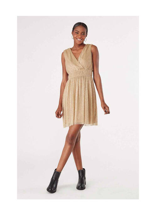 Robe courte or NAF NAF pour femme