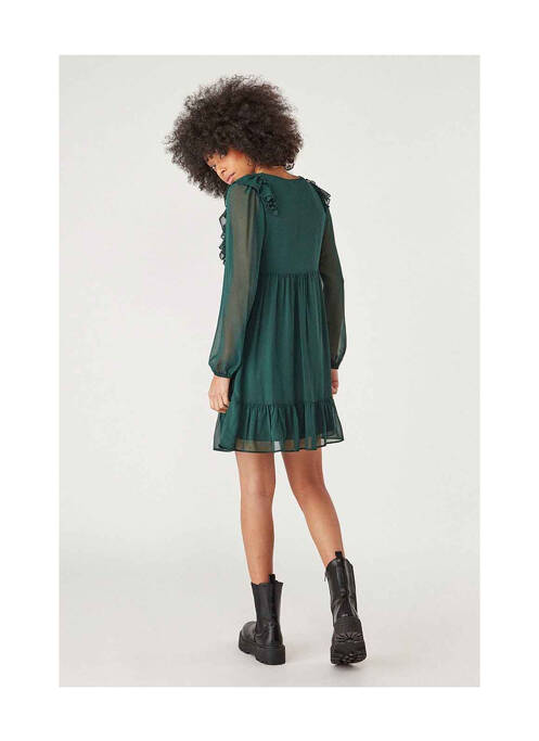Robe courte vert NAF NAF pour femme