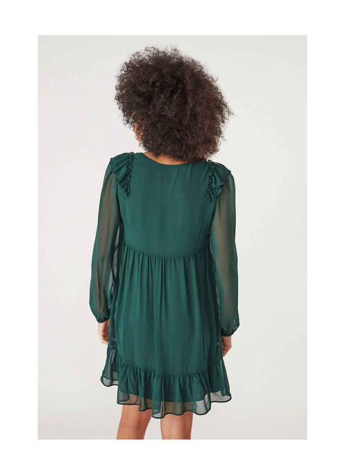 Robe courte vert NAF NAF pour femme