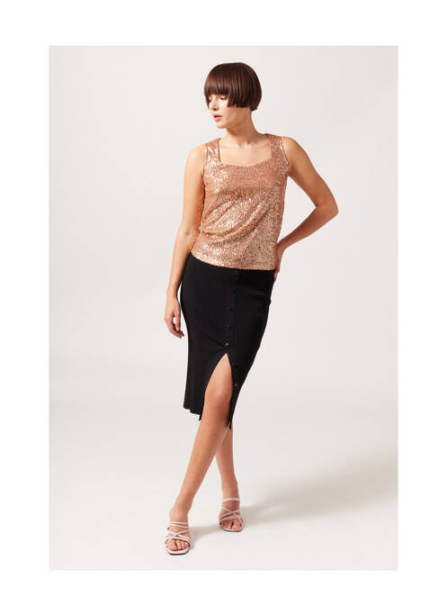 Débardeur rose NAF NAF pour femme