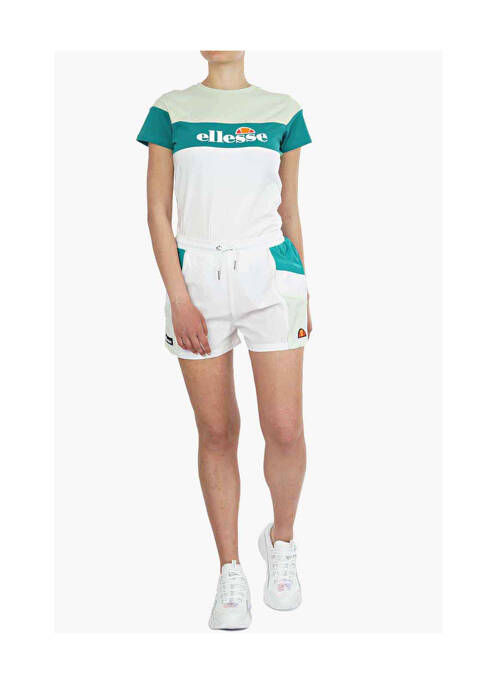 Short blanc ELLESSE pour femme