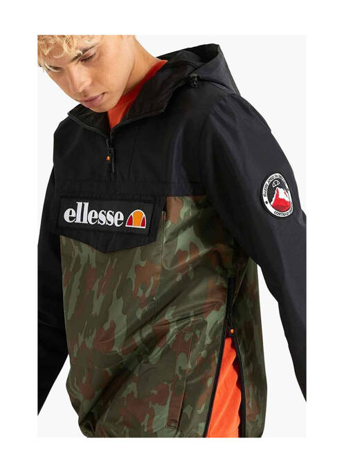 Veste casual noir ELLESSE pour homme