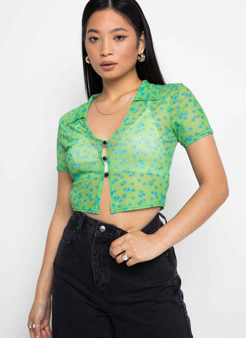 Chemisier vert DAISY STREET pour femme