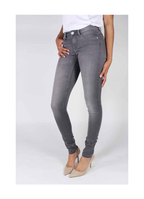 Jeans skinny gris ONLY pour femme