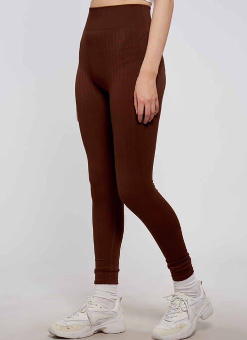 Legging marron TALLY WEIJL pour femme