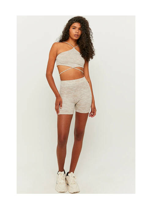 Short beige TALLY WEIJL pour femme