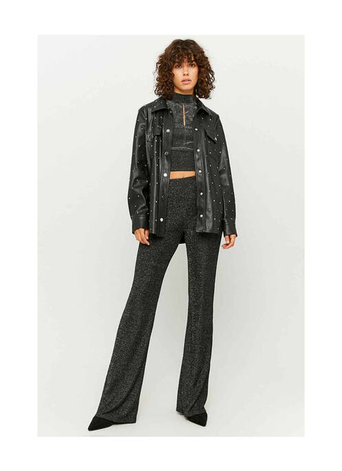 Pantalon droit noir TALLY WEIJL pour femme
