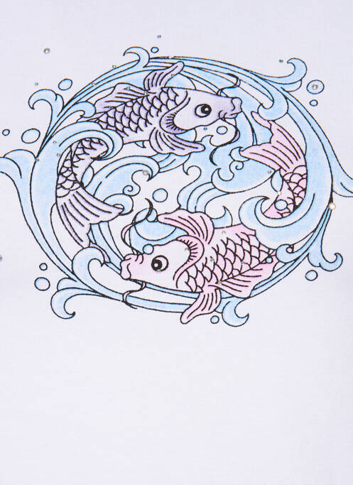 T-shirt blanc DAISY STREET pour femme