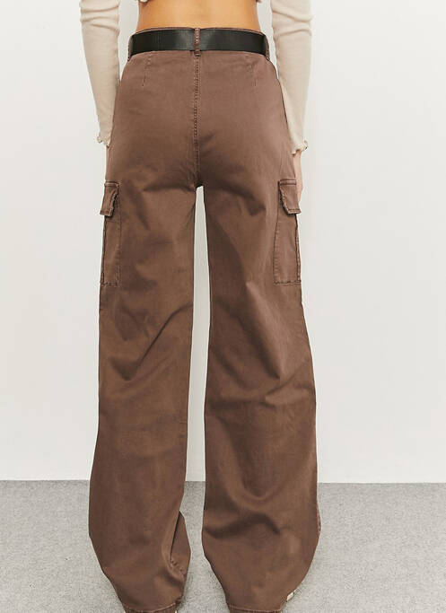 Pantalon cargo marron TALLY WEIJL pour femme