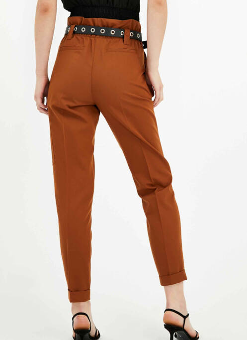 Pantalon 7/8 marron TALLY WEIJL pour femme