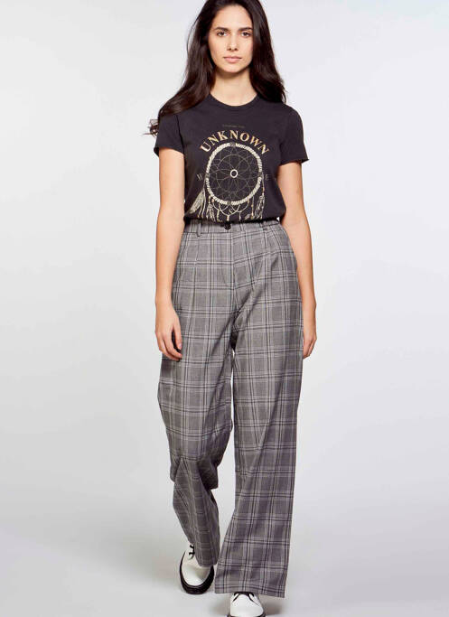 Pantalon chino noir TALLY WEIJL pour femme