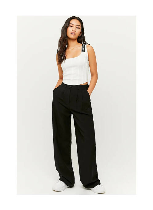 Pantalon droit noir TALLY WEIJL pour femme