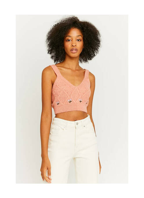 Top rose TALLY WEIJL pour femme