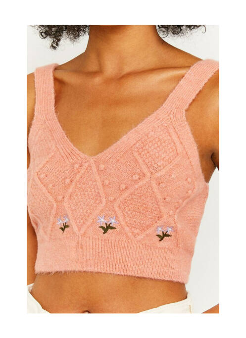 Top rose TALLY WEIJL pour femme