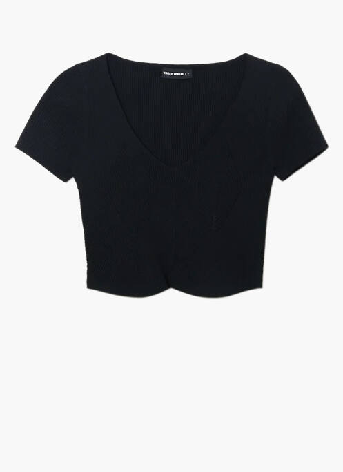 T-shirt noir TALLY WEIJL pour femme