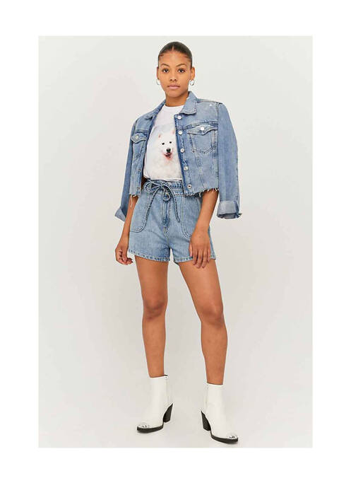 Short bleu TALLY WEIJL pour femme